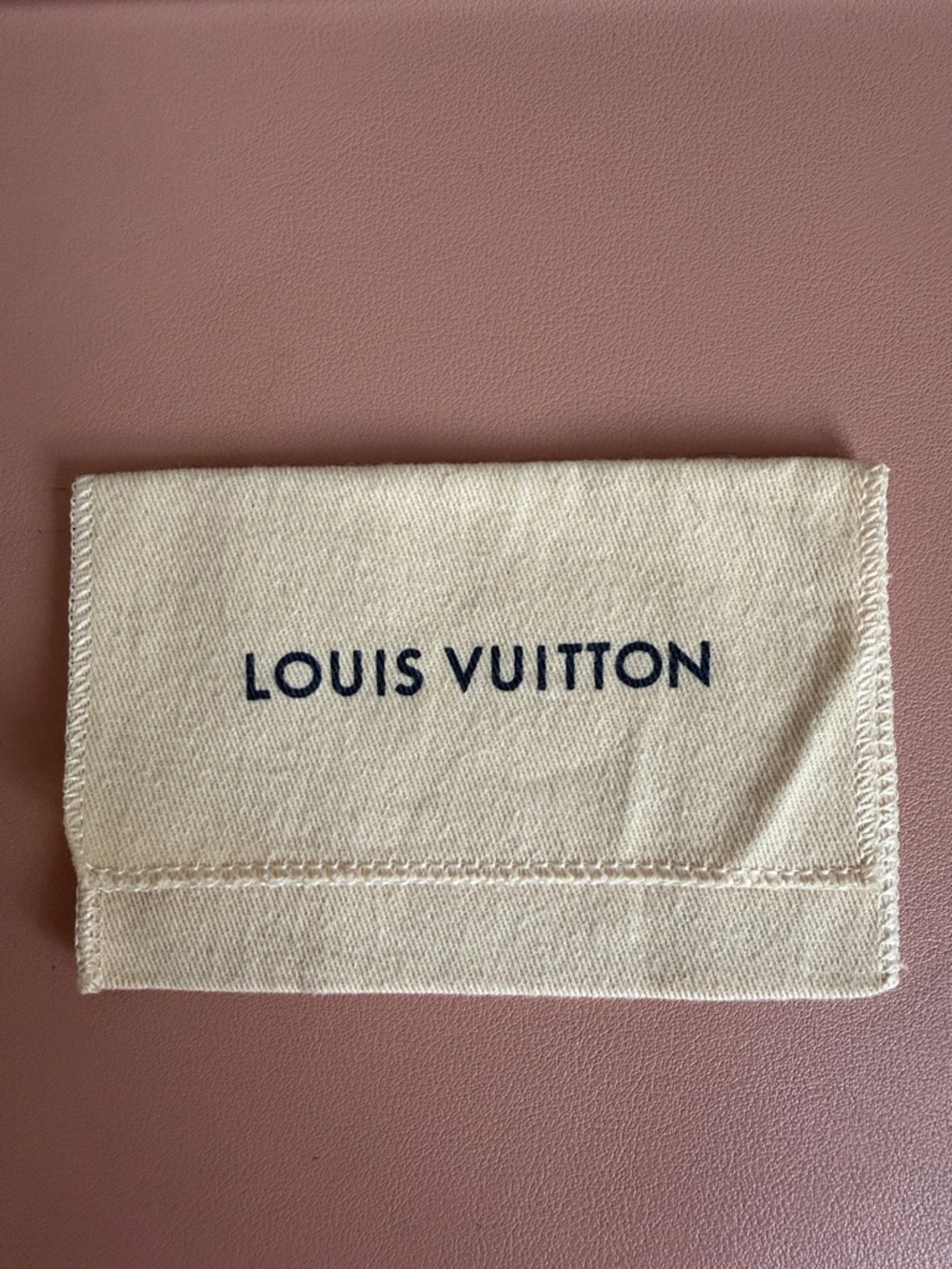 Louis Vuitton Beige Canvas Dustbag